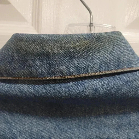 Vintage VTG Showtime Denim Jacket "Celebrating 20 Years" Has Some stains. See p - Picture 4 of 9
